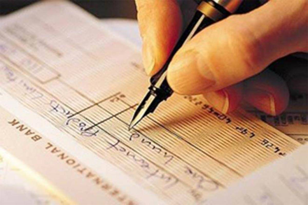 The utility of the check in the market