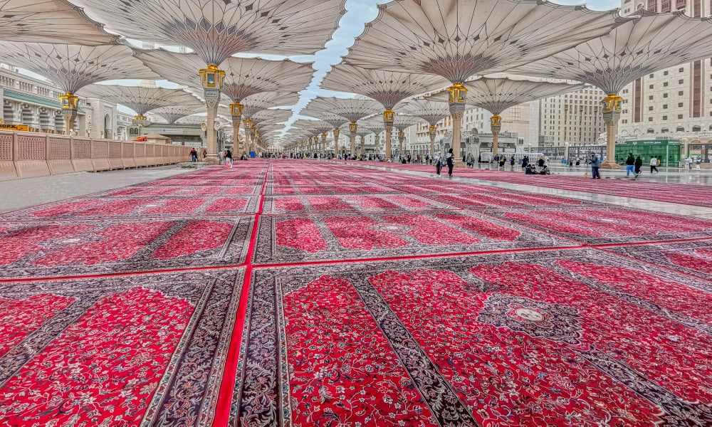 Quality and Texture of Mosque Carpets: