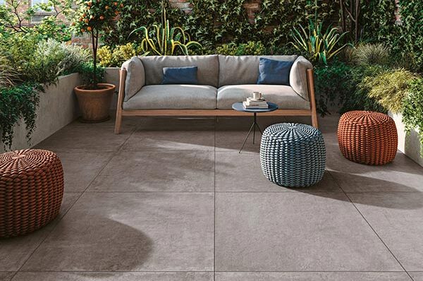 Why do tiles in the outdoor make a wise choice?