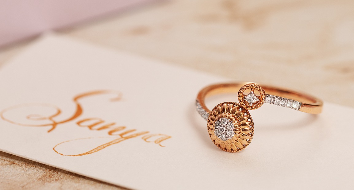 Mark Your Promises in Gold: Explore Trendy & Stylish Rings Online for Your Beloved